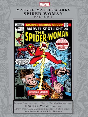cover image of Marvel Masterworks: Spider-Woman (2015), Volume 1